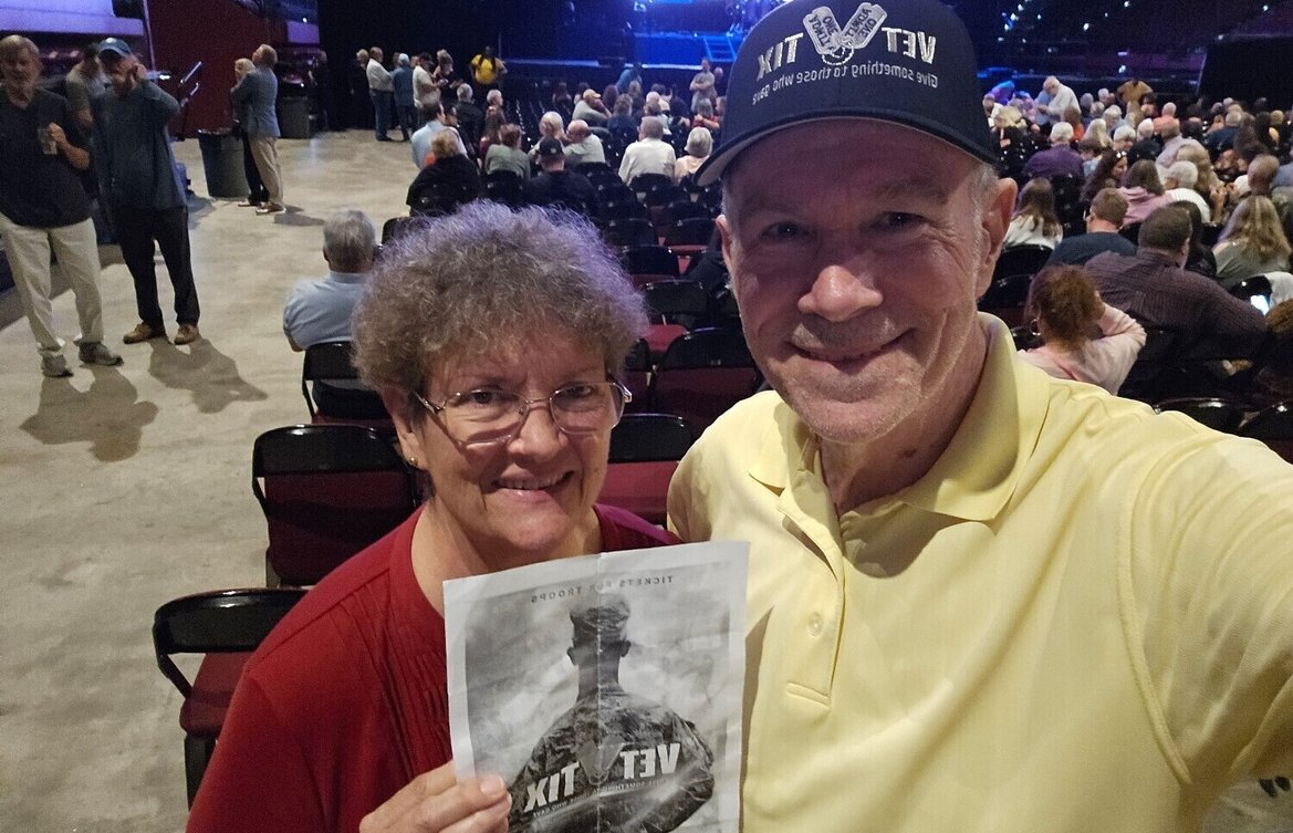 Event tickets for currently serving military, veterans and their families