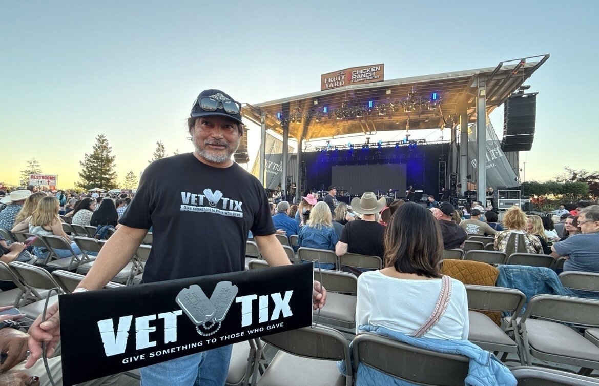 Event tickets for currently serving military, veterans and their families