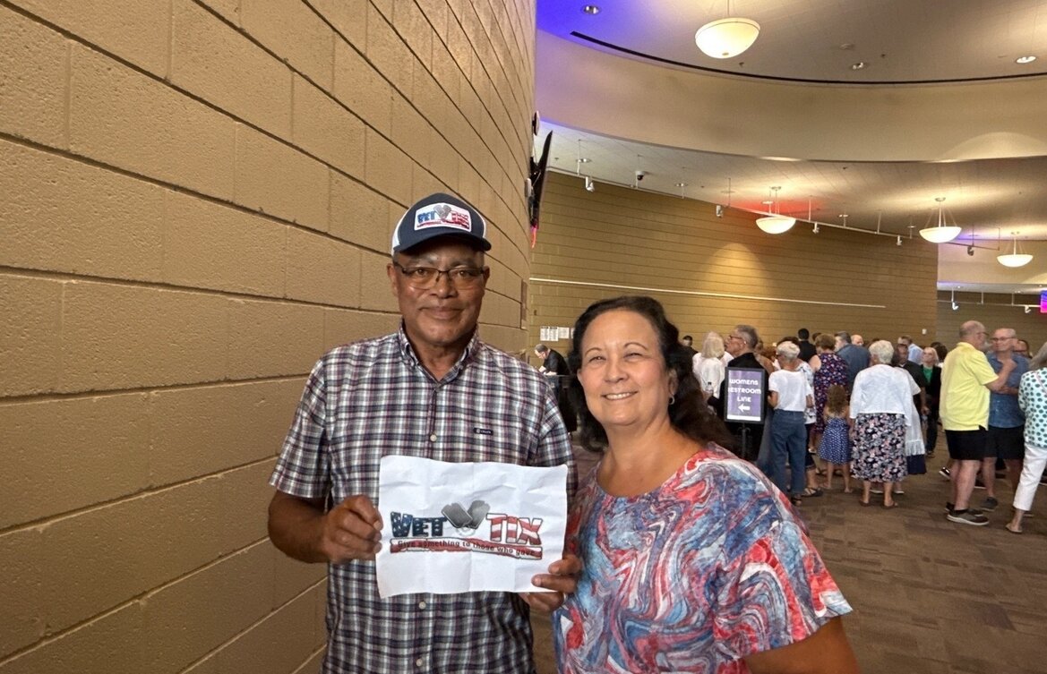 Event tickets for currently serving military, veterans and their families