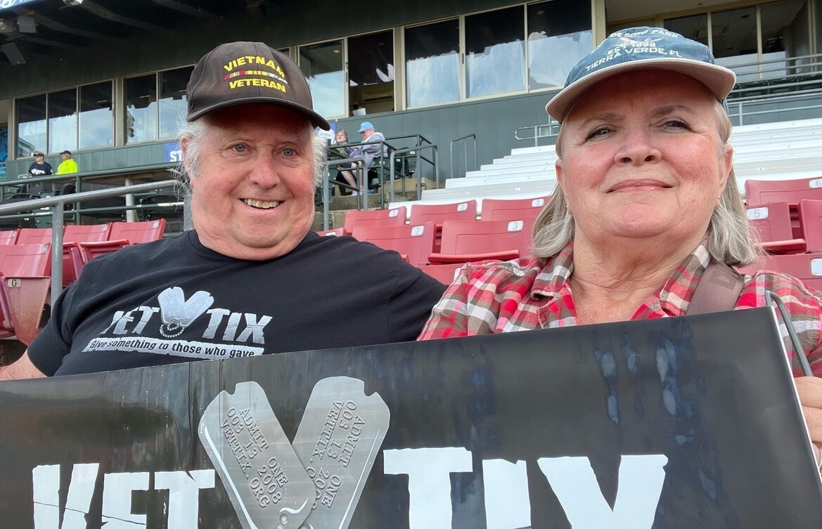 Event tickets for currently serving military, veterans and their families