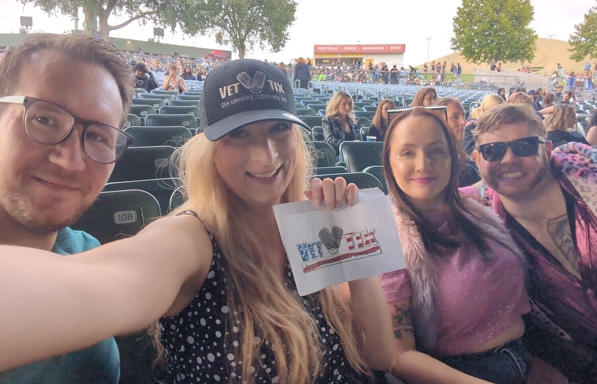 Event tickets for currently serving military, veterans and their families
