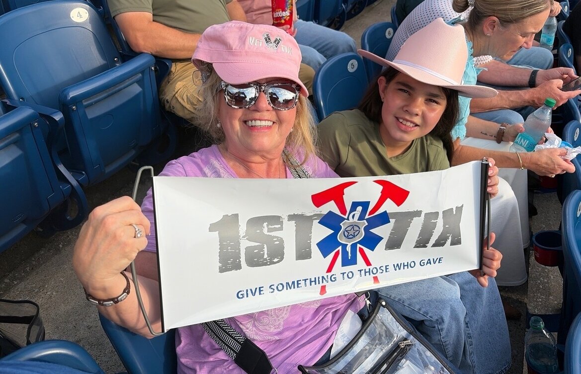 Event tickets for currently serving military, veterans and their families
