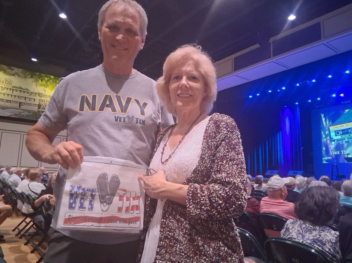 Event tickets for currently serving military, veterans and their families
