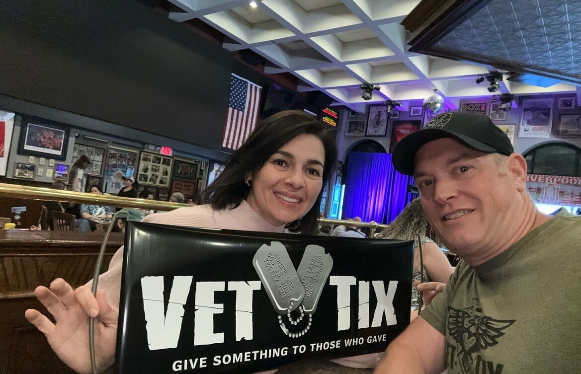 Event tickets for currently serving military, veterans and their families