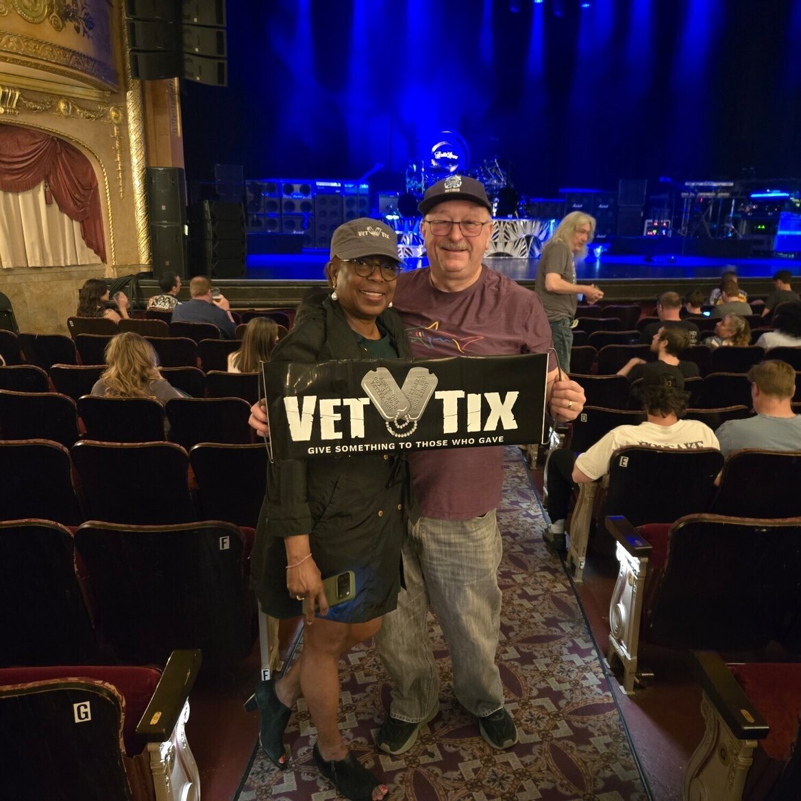 Event tickets for currently serving military, veterans and their families