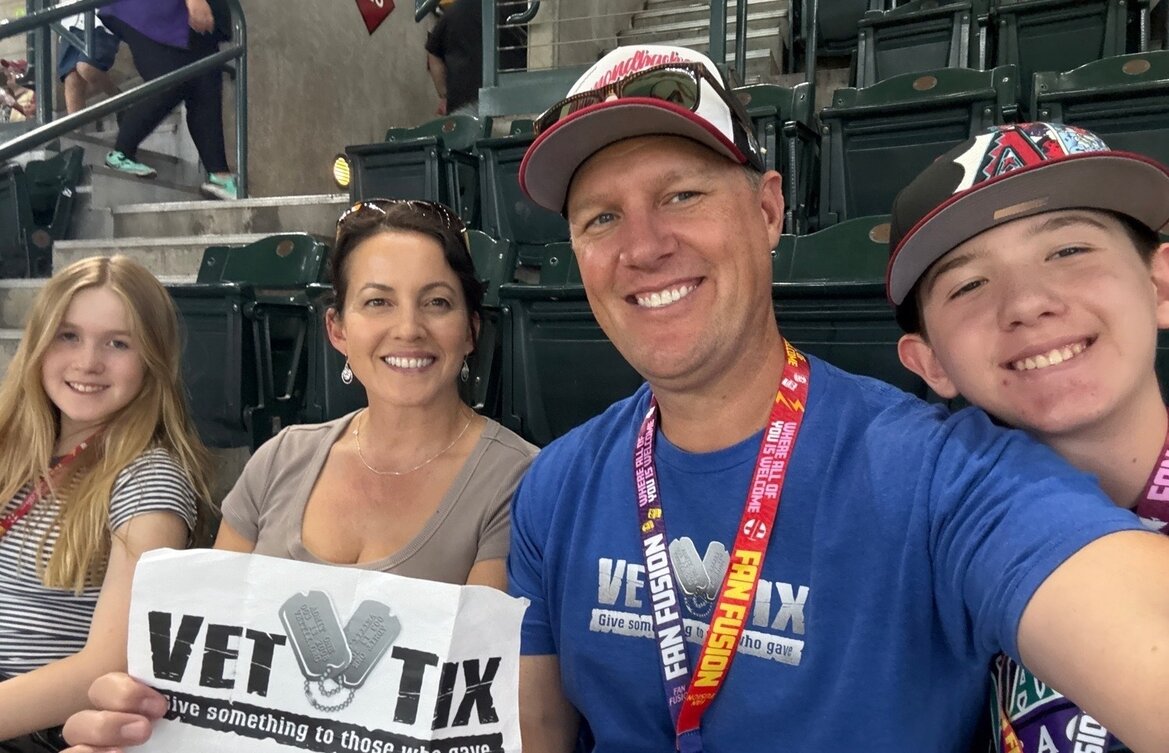 Event tickets for currently serving military, veterans and their families