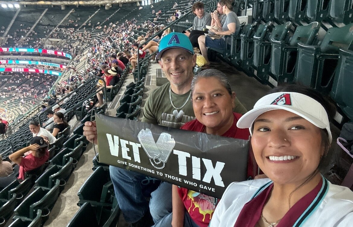 Event tickets for currently serving military, veterans and their families