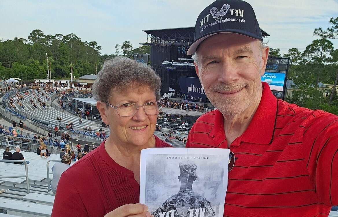 Event tickets for currently serving military, veterans and their families