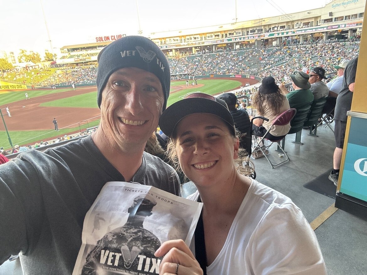 Event tickets for currently serving military, veterans and their families