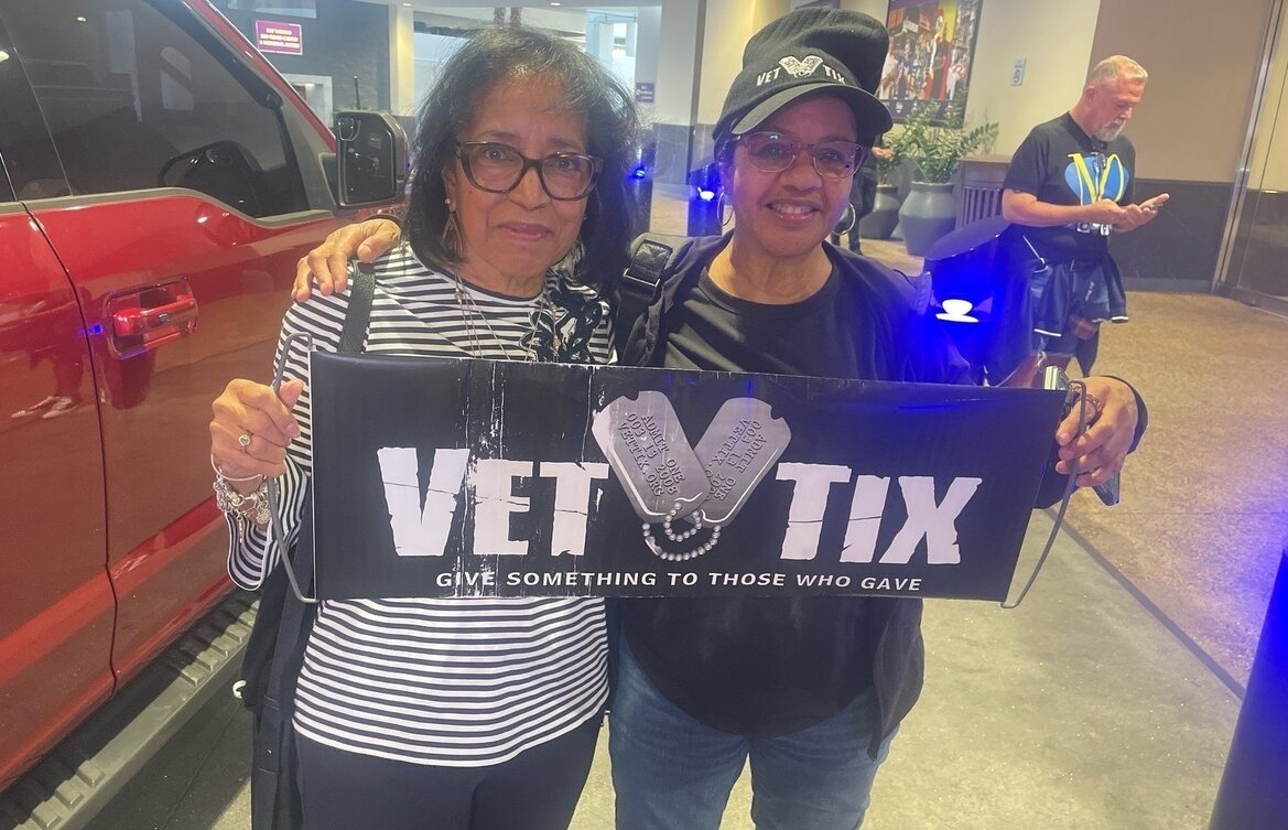 Event tickets for currently serving military, veterans and their families