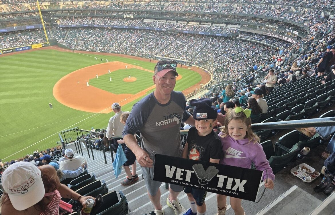 Event tickets for currently serving military, veterans and their families