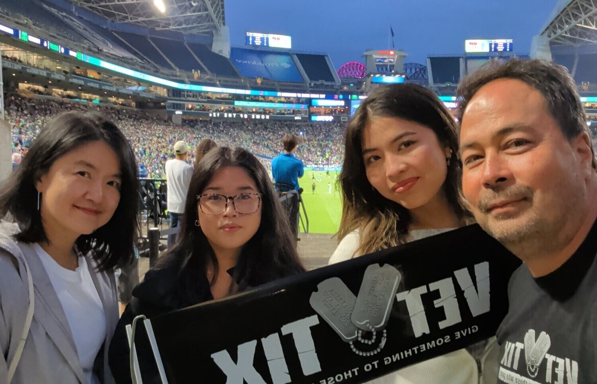 Event tickets for currently serving military, veterans and their families