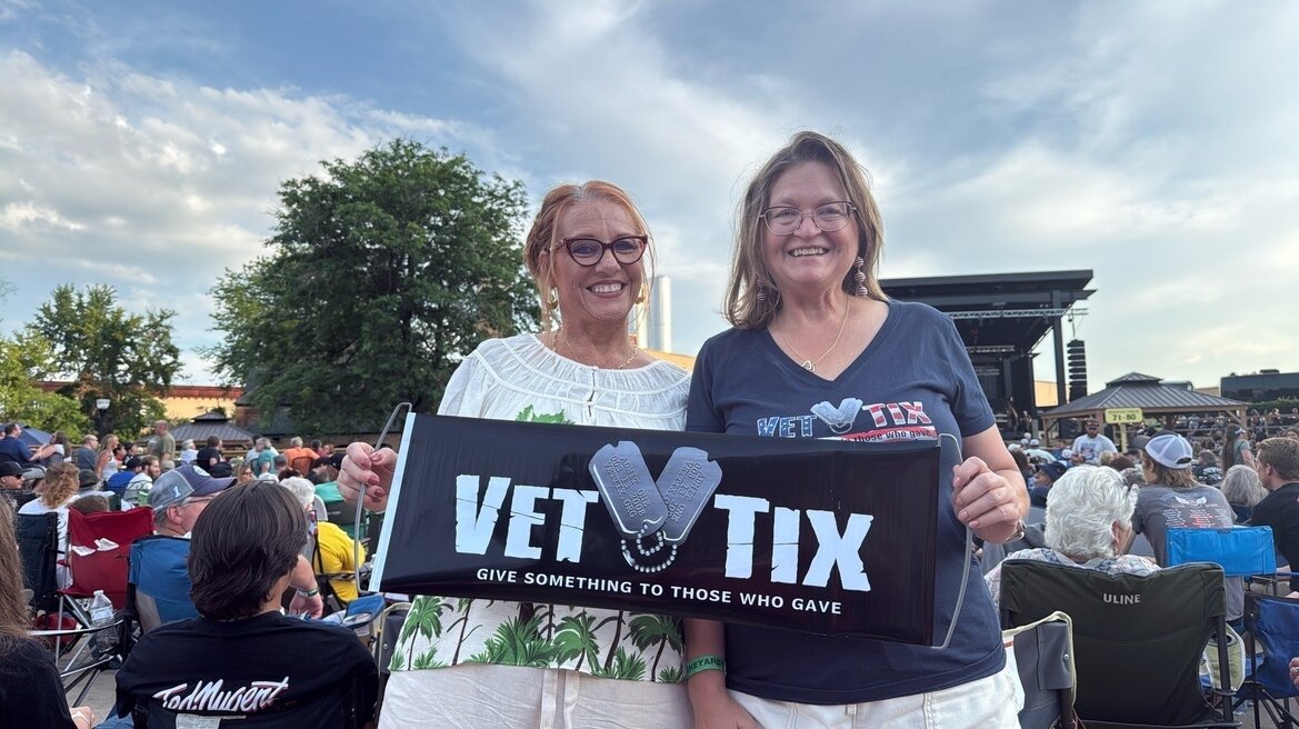 Event tickets for currently serving military, veterans and their families
