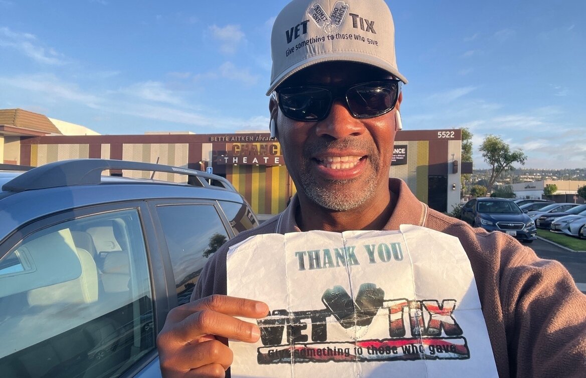Event tickets for currently serving military, veterans and their families