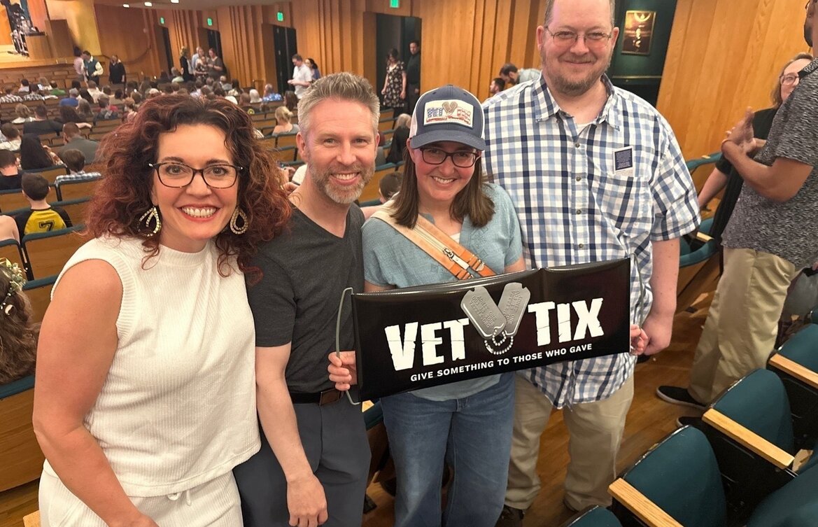 Event tickets for currently serving military, veterans and their families