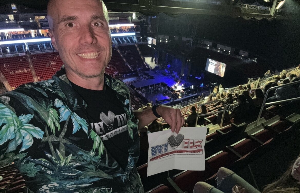 Event tickets for currently serving military, veterans and their families