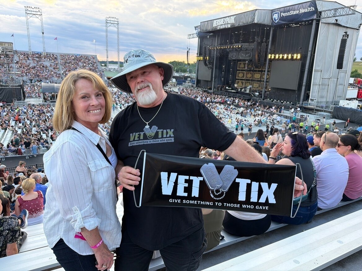 Event tickets for currently serving military, veterans and their families