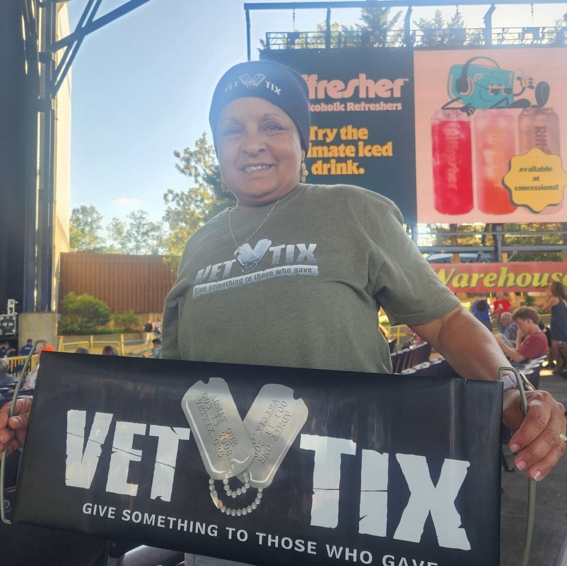 Event tickets for currently serving military, veterans and their families
