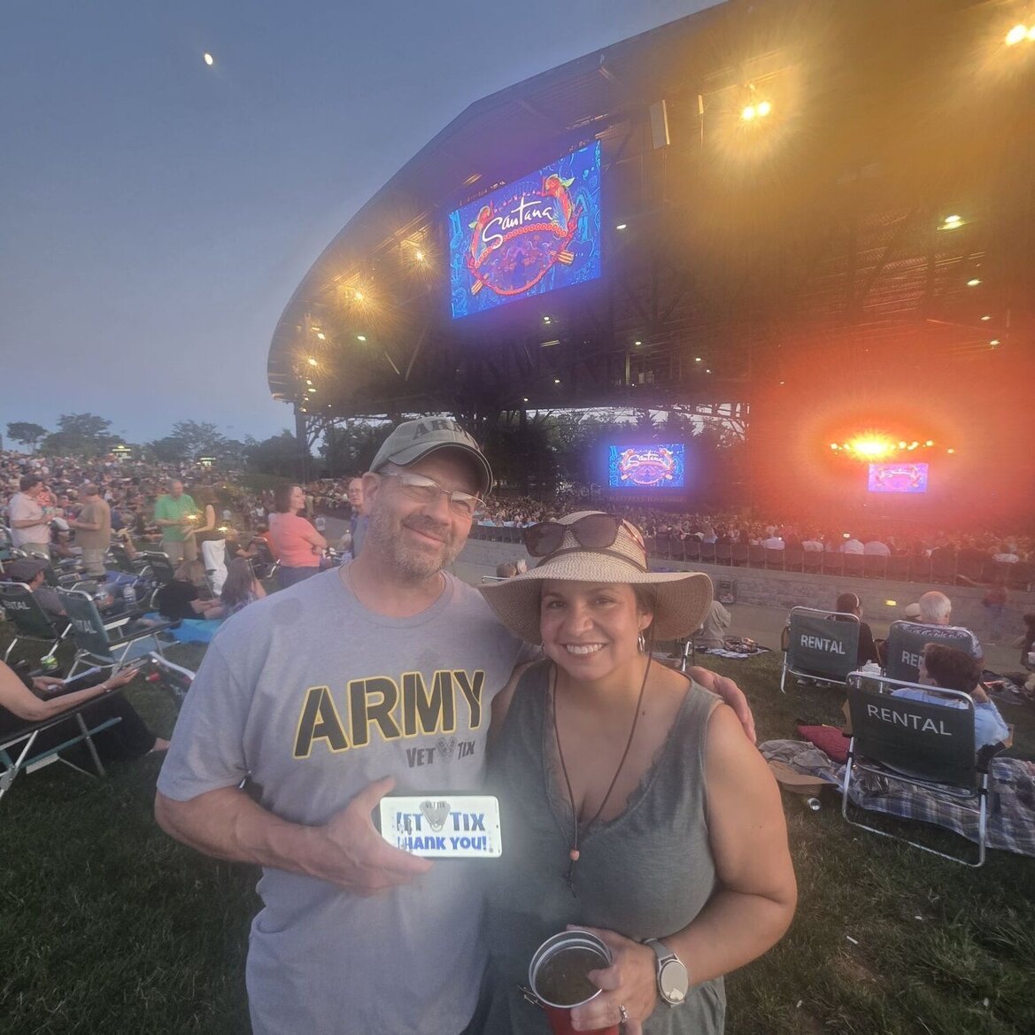 Event tickets for currently serving military, veterans and their families