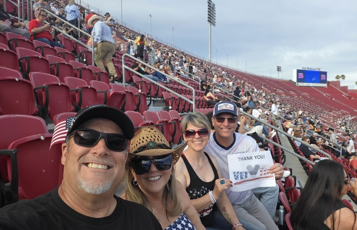 Event tickets for currently serving military, veterans and their families