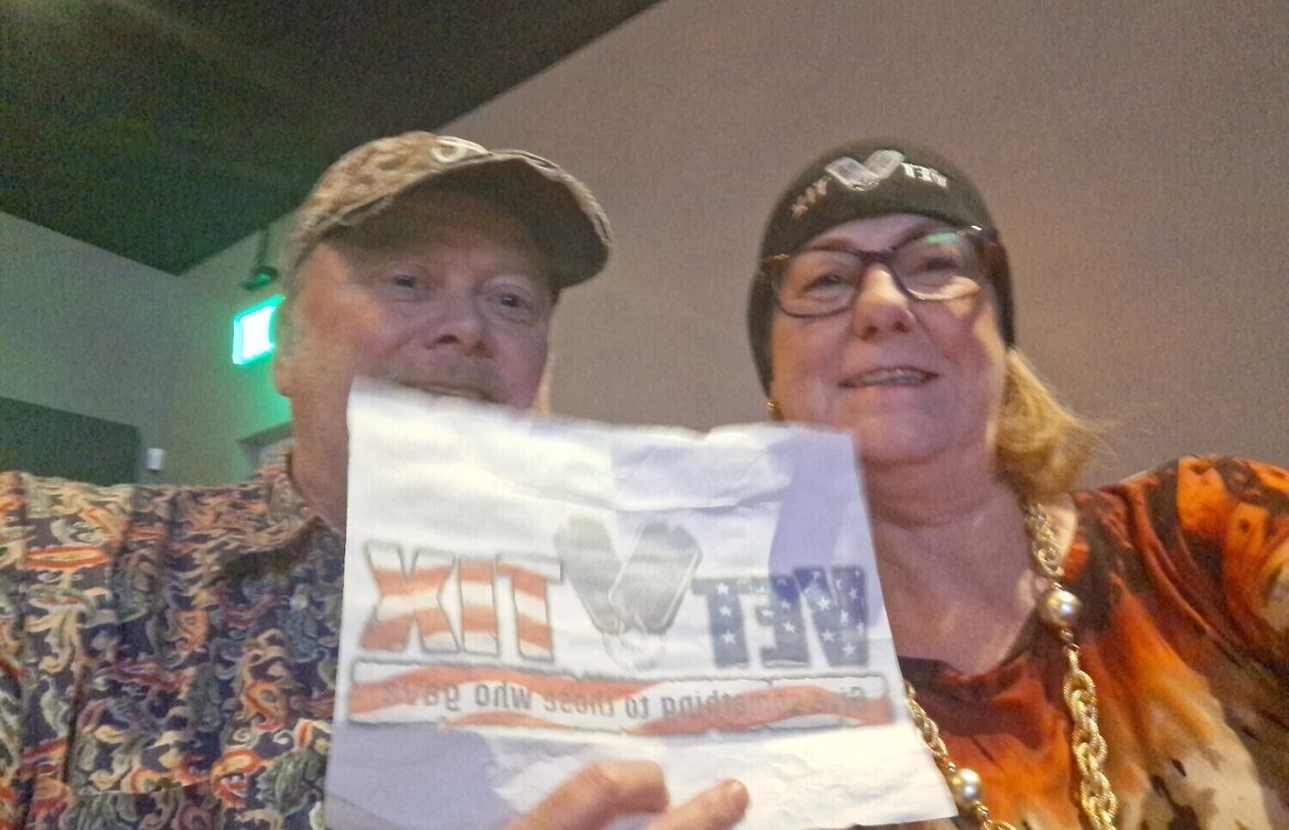 Event tickets for currently serving military, veterans and their families