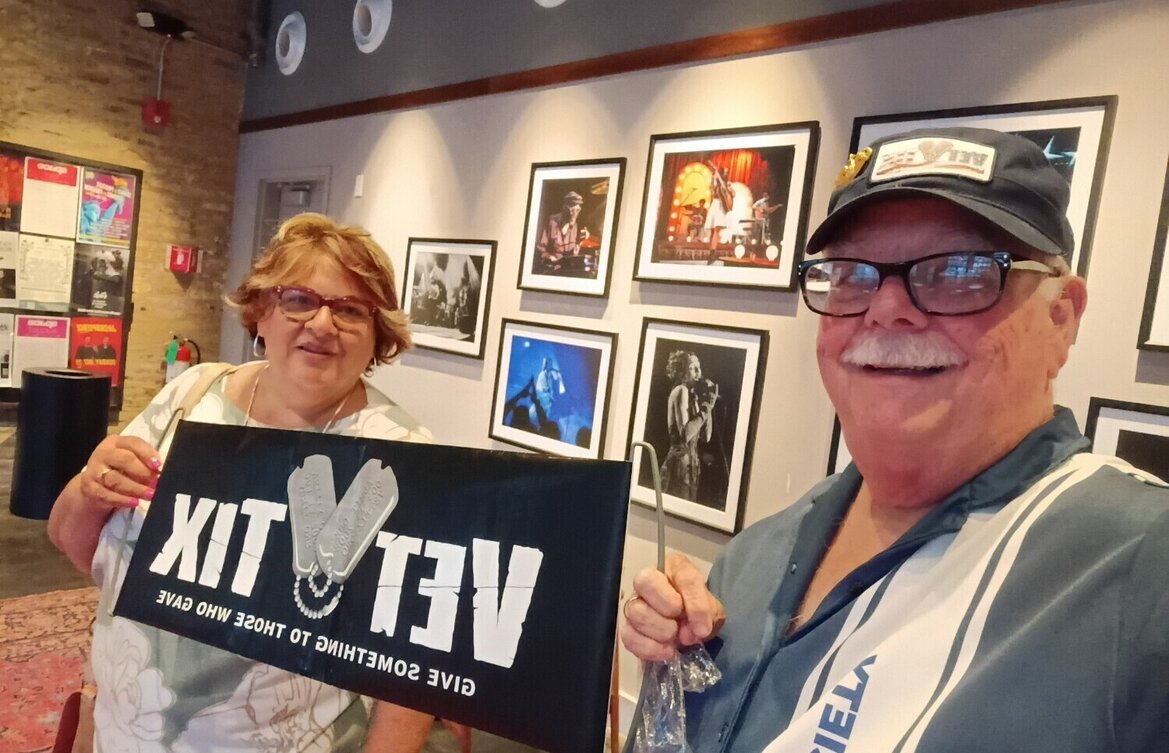 Event tickets for currently serving military, veterans and their families