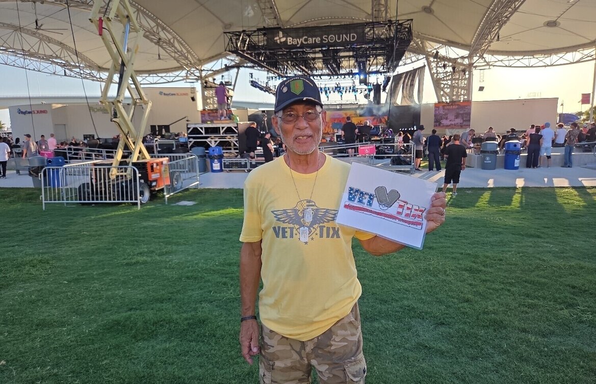 Event tickets for currently serving military, veterans and their families