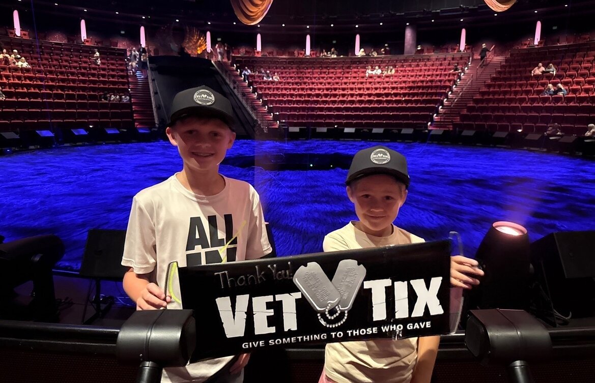 Event tickets for currently serving military, veterans and their families