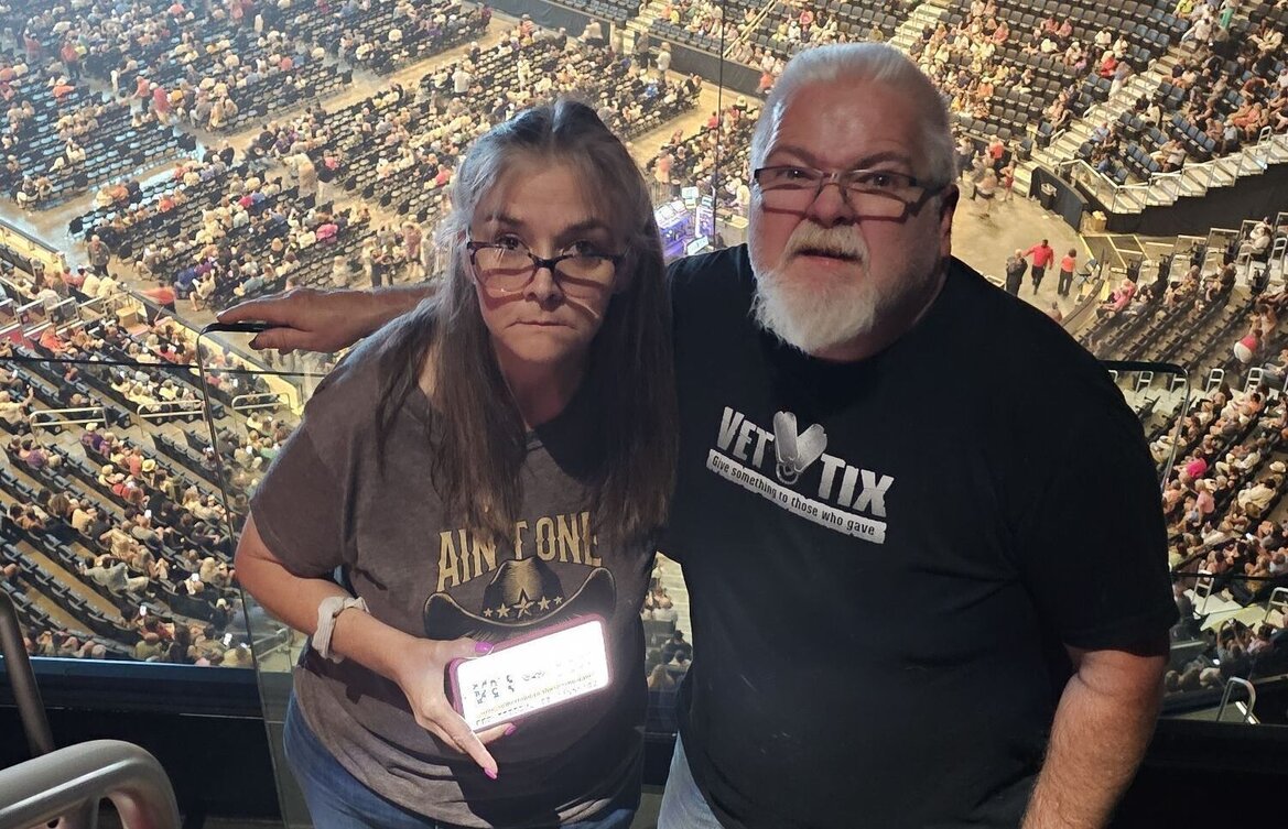 Event tickets for currently serving military, veterans and their families