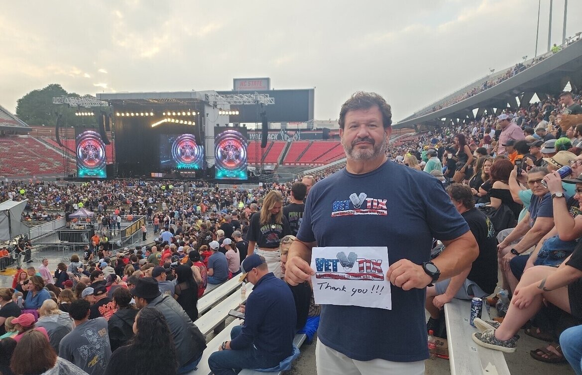 Event tickets for currently serving military, veterans and their families