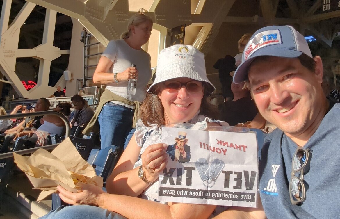 Event tickets for currently serving military, veterans and their families