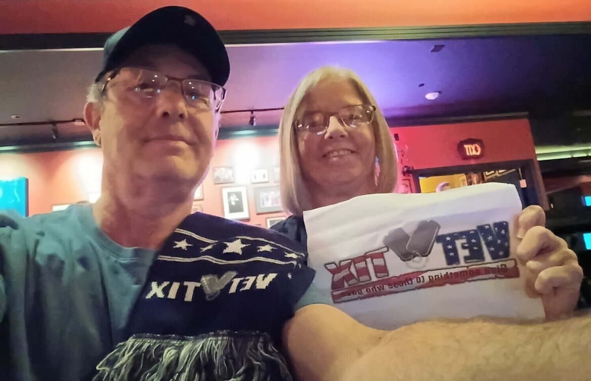 Event tickets for currently serving military, veterans and their families