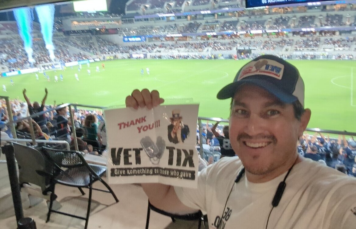 Event tickets for currently serving military, veterans and their families