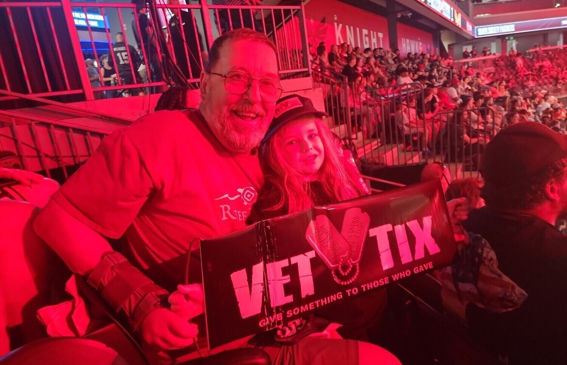 Event tickets for currently serving military, veterans and their families