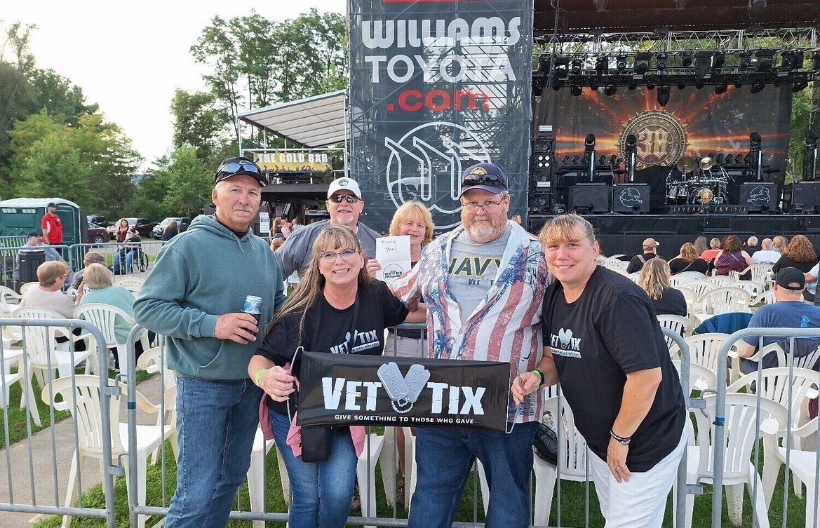 Event tickets for currently serving military, veterans and their families