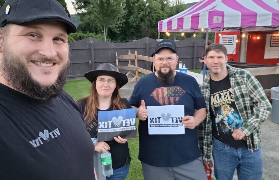 Event tickets for currently serving military, veterans and their families