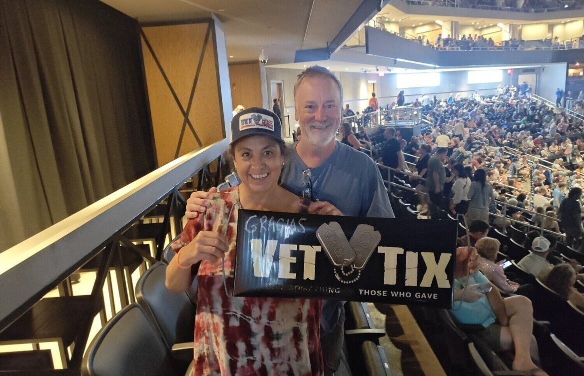Event tickets for currently serving military, veterans and their families