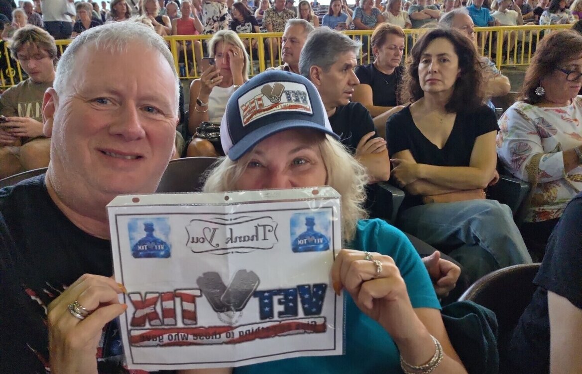 Event tickets for currently serving military, veterans and their families