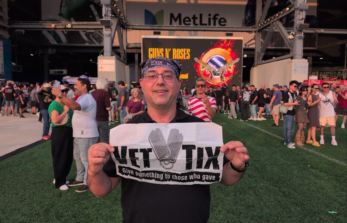 Event tickets for currently serving military, veterans and their families