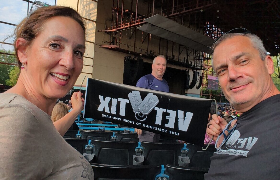 Event tickets for currently serving military, veterans and their families