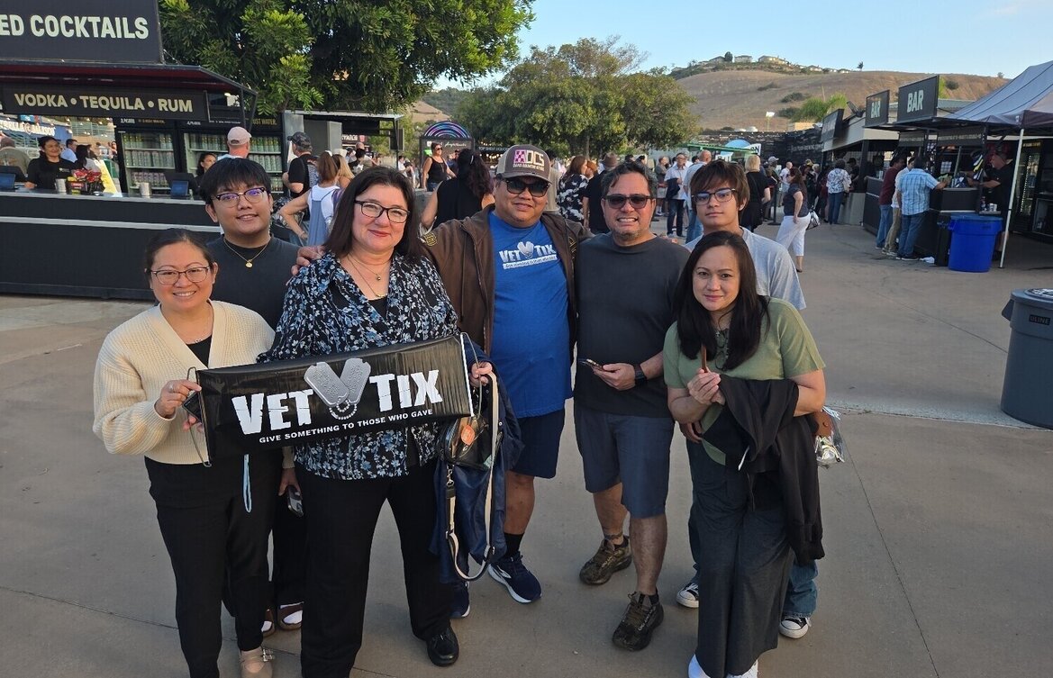 Event tickets for currently serving military, veterans and their families