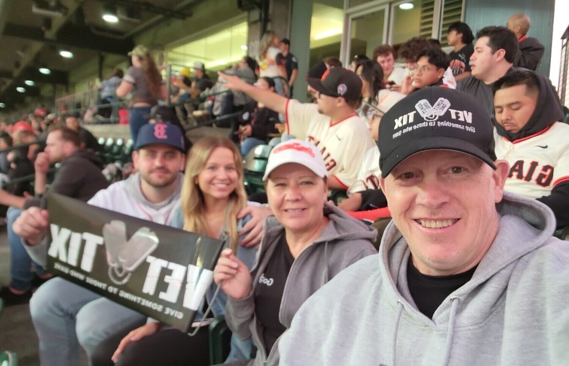 Event tickets for currently serving military, veterans and their families