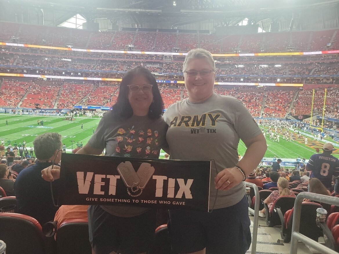 Event tickets for currently serving military, veterans and their families