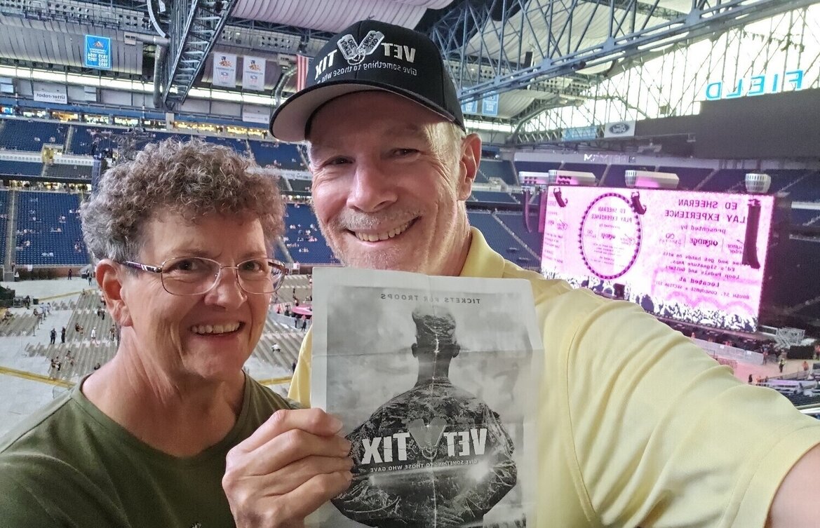Event tickets for currently serving military, veterans and their families