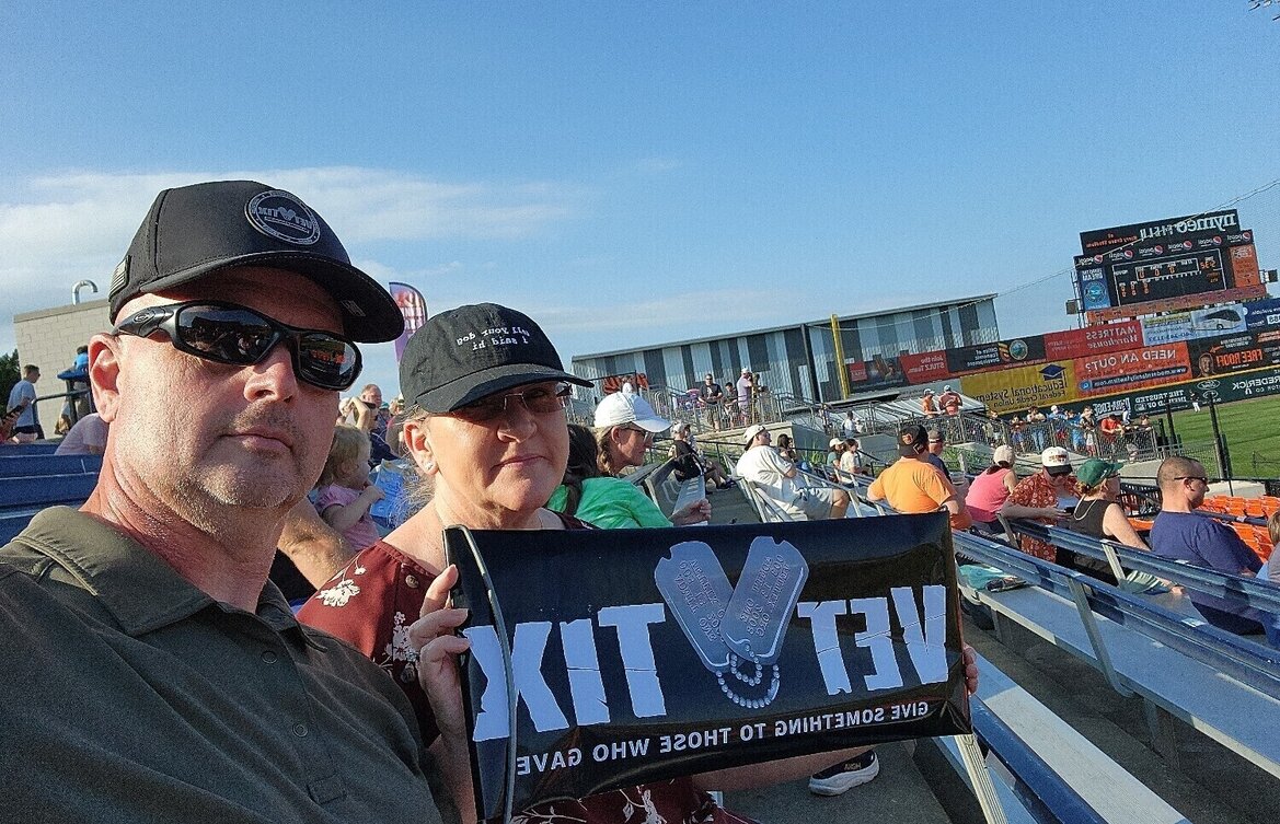 Event tickets for currently serving military, veterans and their families