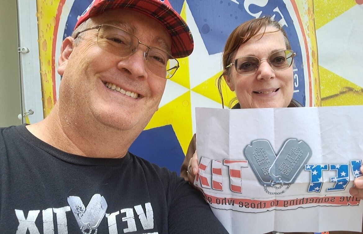 Event tickets for currently serving military, veterans and their families