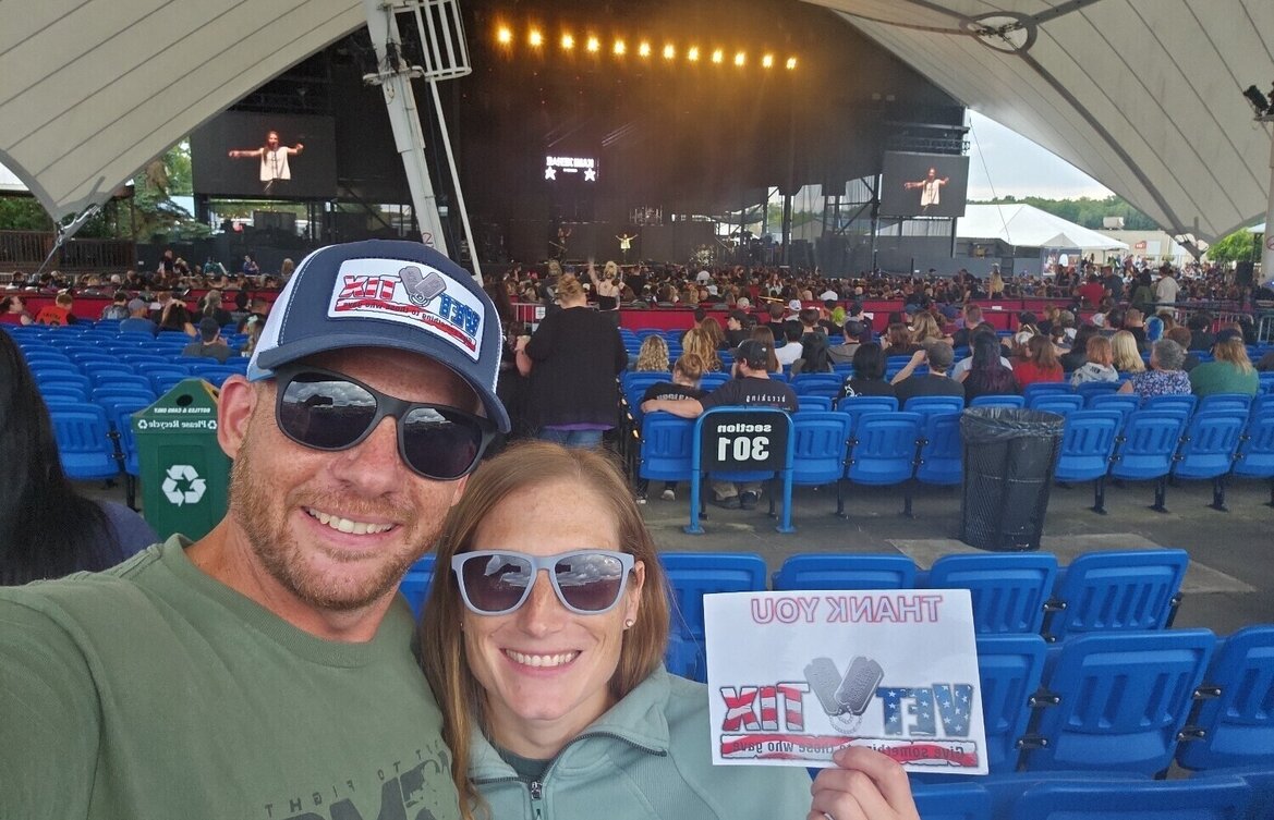 Event tickets for currently serving military, veterans and their families