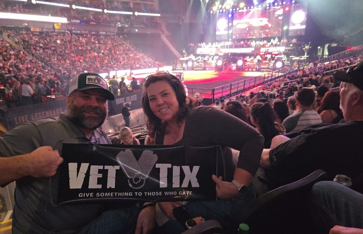 Event tickets for currently serving military, veterans and their families