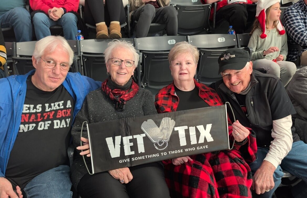 Event tickets for currently serving military, veterans and their families