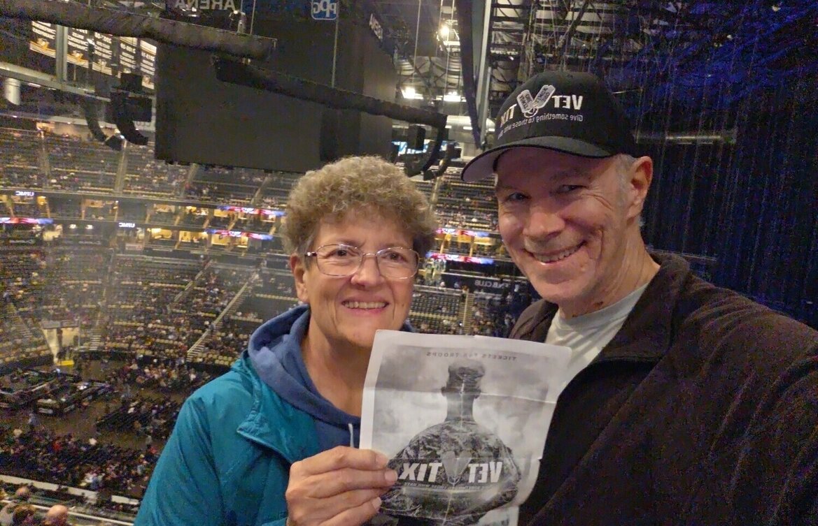 Event tickets for currently serving military, veterans and their families